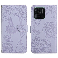 Load image into Gallery viewer, Skin Feel Butterfly Peony Embossed Leather Phone Case, For Xiaomi Redmi 8 / 8A, For Xiaomi Redmi 9, For Xiaomi Redmi 9A, For Xiaomi Redmi 9C, For Xiaomi Redmi 10 4G, For Xiaomi Redmi 10 5G / Note 11E, For Xiaomi Redmi 10C, For Xiaomi Redmi K30 Pro     ...