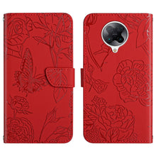 Load image into Gallery viewer, Skin Feel Butterfly Peony Embossed Leather Phone Case, For Xiaomi Redmi 8 / 8A, For Xiaomi Redmi 9, For Xiaomi Redmi 9A, For Xiaomi Redmi 9C, For Xiaomi Redmi 10 4G, For Xiaomi Redmi 10 5G / Note 11E, For Xiaomi Redmi 10C, For Xiaomi Redmi K30 Pro     ...