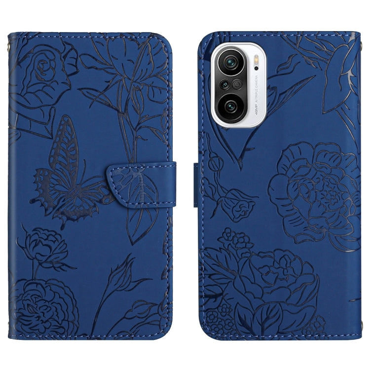 Skin Feel Butterfly Peony Embossed Leather Phone Case, For Xiaomi Redmi 8 / 8A, For Xiaomi Redmi 9, For Xiaomi Redmi 9A, For Xiaomi Redmi 9C, For Xiaomi Redmi 10 4G, For Xiaomi Redmi 10 5G / Note 11E, For Xiaomi Redmi 10C, For Xiaomi Redmi K30 Pro     ...