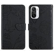 Load image into Gallery viewer, Skin Feel Butterfly Peony Embossed Leather Phone Case, For Xiaomi Redmi 8 / 8A, For Xiaomi Redmi 9, For Xiaomi Redmi 9A, For Xiaomi Redmi 9C, For Xiaomi Redmi 10 4G, For Xiaomi Redmi 10 5G / Note 11E, For Xiaomi Redmi 10C, For Xiaomi Redmi K30 Pro     ...