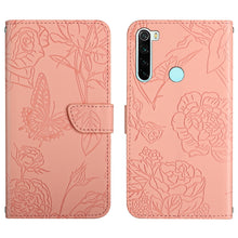 Load image into Gallery viewer, Skin Feel Butterfly Peony Embossed Leather Phone Case, For Xiaomi Redmi Note 7, For Xiaomi Redmi Note 8, For Xiaomi Redmi Note 8 Pro, For Xiaomi Redmi Note 8T, For Xiaomi Redmi Note 9 4G, For Xiaomi Redmi Note 9 5G, For Xiaomi Redmi Note 9 Pro         ...