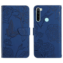 Load image into Gallery viewer, Skin Feel Butterfly Peony Embossed Leather Phone Case, For Xiaomi Redmi Note 7, For Xiaomi Redmi Note 8, For Xiaomi Redmi Note 8 Pro, For Xiaomi Redmi Note 8T, For Xiaomi Redmi Note 9 4G, For Xiaomi Redmi Note 9 5G, For Xiaomi Redmi Note 9 Pro         ...