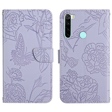Load image into Gallery viewer, Skin Feel Butterfly Peony Embossed Leather Phone Case, For Xiaomi Redmi Note 7, For Xiaomi Redmi Note 8, For Xiaomi Redmi Note 8 Pro, For Xiaomi Redmi Note 8T, For Xiaomi Redmi Note 9 4G, For Xiaomi Redmi Note 9 5G, For Xiaomi Redmi Note 9 Pro         ...