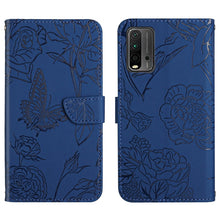 Load image into Gallery viewer, Skin Feel Butterfly Peony Embossed Leather Phone Case, For Xiaomi Redmi Note 7, For Xiaomi Redmi Note 8, For Xiaomi Redmi Note 8 Pro, For Xiaomi Redmi Note 8T, For Xiaomi Redmi Note 9 4G, For Xiaomi Redmi Note 9 5G, For Xiaomi Redmi Note 9 Pro         ...