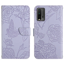 Load image into Gallery viewer, Skin Feel Butterfly Peony Embossed Leather Phone Case, For Xiaomi Redmi Note 7, For Xiaomi Redmi Note 8, For Xiaomi Redmi Note 8 Pro, For Xiaomi Redmi Note 8T, For Xiaomi Redmi Note 9 4G, For Xiaomi Redmi Note 9 5G, For Xiaomi Redmi Note 9 Pro         ...