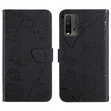 Load image into Gallery viewer, Skin Feel Butterfly Peony Embossed Leather Phone Case, For Xiaomi Redmi Note 7, For Xiaomi Redmi Note 8, For Xiaomi Redmi Note 8 Pro, For Xiaomi Redmi Note 8T, For Xiaomi Redmi Note 9 4G, For Xiaomi Redmi Note 9 5G, For Xiaomi Redmi Note 9 Pro         ...