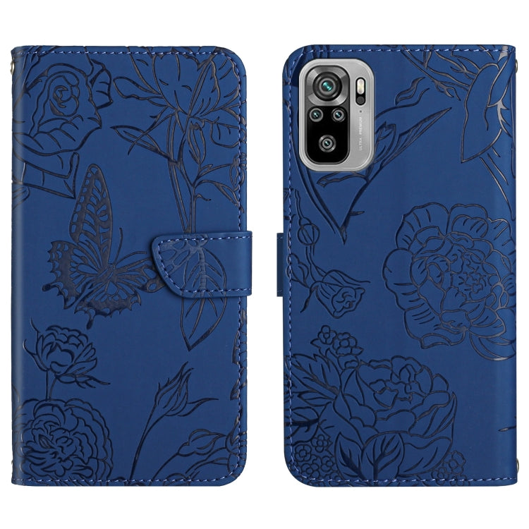 Skin Feel Butterfly Peony Embossed Leather Phone Case, For Xiaomi Redmi Note 7, For Xiaomi Redmi Note 8, For Xiaomi Redmi Note 8 Pro, For Xiaomi Redmi Note 8T, For Xiaomi Redmi Note 9 4G, For Xiaomi Redmi Note 9 5G, For Xiaomi Redmi Note 9 Pro         ...