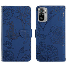 Load image into Gallery viewer, Skin Feel Butterfly Peony Embossed Leather Phone Case, For Xiaomi Redmi Note 7, For Xiaomi Redmi Note 8, For Xiaomi Redmi Note 8 Pro, For Xiaomi Redmi Note 8T, For Xiaomi Redmi Note 9 4G, For Xiaomi Redmi Note 9 5G, For Xiaomi Redmi Note 9 Pro         ...