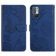 Load image into Gallery viewer, Skin Feel Butterfly Peony Embossed Leather Phone Case, For Xiaomi Redmi Note 7, For Xiaomi Redmi Note 8, For Xiaomi Redmi Note 8 Pro, For Xiaomi Redmi Note 8T, For Xiaomi Redmi Note 9 4G, For Xiaomi Redmi Note 9 5G, For Xiaomi Redmi Note 9 Pro         ...