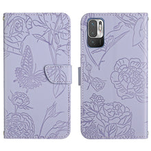 Load image into Gallery viewer, Skin Feel Butterfly Peony Embossed Leather Phone Case, For Xiaomi Redmi Note 7, For Xiaomi Redmi Note 8, For Xiaomi Redmi Note 8 Pro, For Xiaomi Redmi Note 8T, For Xiaomi Redmi Note 9 4G, For Xiaomi Redmi Note 9 5G, For Xiaomi Redmi Note 9 Pro         ...