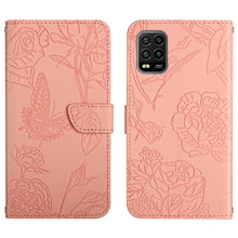 Load image into Gallery viewer, Skin Feel Butterfly Peony Embossed Leather Phone Case, For Xiaomi Redmi Note 10 Pro, For Xiaomi Redmi Note 11S, For Xiaomi Redmi Note 11 5G Chinese Version, For Xiaomi Redmi Note 11 Pro Foreign Version, For Xiaomi Redmi Note 11 Pro / Poco M4 Pro 5G    ...