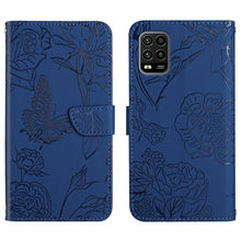 Load image into Gallery viewer, Skin Feel Butterfly Peony Embossed Leather Phone Case, For Xiaomi Redmi Note 10 Pro, For Xiaomi Redmi Note 11S, For Xiaomi Redmi Note 11 5G Chinese Version, For Xiaomi Redmi Note 11 Pro Foreign Version, For Xiaomi Redmi Note 11 Pro / Poco M4 Pro 5G    ...