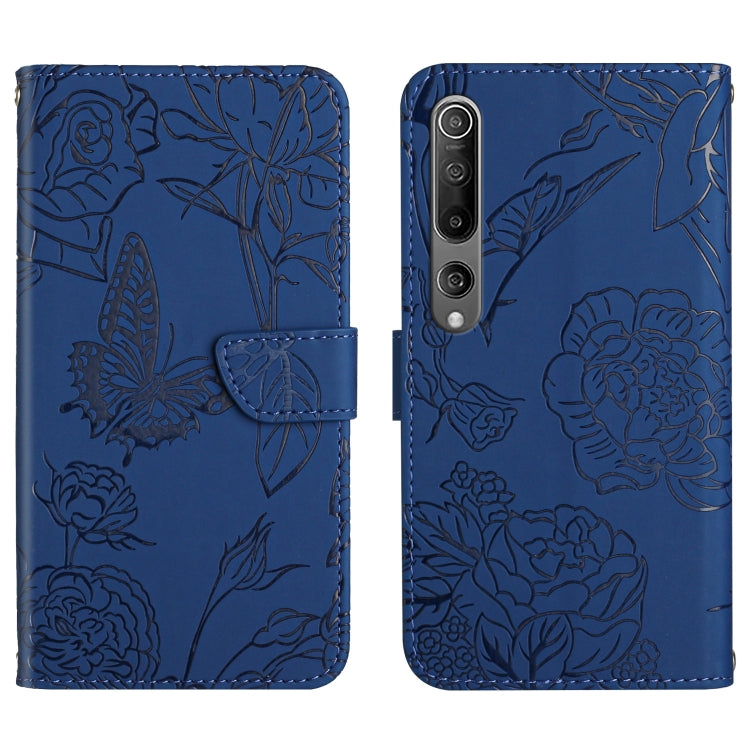 Skin Feel Butterfly Peony Embossed Leather Phone Case, For Xiaomi Redmi Note 10 Pro, For Xiaomi Redmi Note 11S, For Xiaomi Redmi Note 11 5G Chinese Version, For Xiaomi Redmi Note 11 Pro Foreign Version, For Xiaomi Redmi Note 11 Pro / Poco M4 Pro 5G    ...