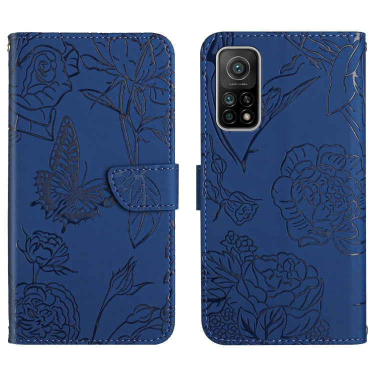 Skin Feel Butterfly Peony Embossed Leather Phone Case, For Xiaomi Redmi Note 10 Pro, For Xiaomi Redmi Note 11S, For Xiaomi Redmi Note 11 5G Chinese Version, For Xiaomi Redmi Note 11 Pro Foreign Version, For Xiaomi Redmi Note 11 Pro / Poco M4 Pro 5G    ...