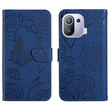Load image into Gallery viewer, Skin Feel Butterfly Peony Embossed Leather Phone Case, For Xiaomi Mi 11 Lite, For Xiaomi Mi 11 Pro, For Xiaomi Mi 11 Ultra, For Xiaomi Mi 11T / 11T Pro, For Xiaomi 12 / 12 Pro, For Xiaomi Mi Mix 4, For Xiaomi Mi Note 10 Lite                            ...