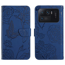 Load image into Gallery viewer, Skin Feel Butterfly Peony Embossed Leather Phone Case, For Xiaomi Mi 11 Lite, For Xiaomi Mi 11 Pro, For Xiaomi Mi 11 Ultra, For Xiaomi Mi 11T / 11T Pro, For Xiaomi 12 / 12 Pro, For Xiaomi Mi Mix 4, For Xiaomi Mi Note 10 Lite                            ...