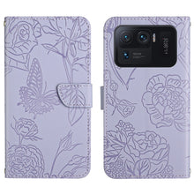 Load image into Gallery viewer, Skin Feel Butterfly Peony Embossed Leather Phone Case, For Xiaomi Mi 11 Lite, For Xiaomi Mi 11 Pro, For Xiaomi Mi 11 Ultra, For Xiaomi Mi 11T / 11T Pro, For Xiaomi 12 / 12 Pro, For Xiaomi Mi Mix 4, For Xiaomi Mi Note 10 Lite                            ...