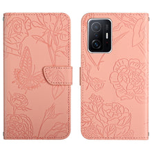 Load image into Gallery viewer, Skin Feel Butterfly Peony Embossed Leather Phone Case, For Xiaomi Mi 11 Lite, For Xiaomi Mi 11 Pro, For Xiaomi Mi 11 Ultra, For Xiaomi Mi 11T / 11T Pro, For Xiaomi 12 / 12 Pro, For Xiaomi Mi Mix 4, For Xiaomi Mi Note 10 Lite                            ...