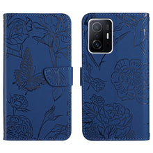 Load image into Gallery viewer, Skin Feel Butterfly Peony Embossed Leather Phone Case, For Xiaomi Mi 11 Lite, For Xiaomi Mi 11 Pro, For Xiaomi Mi 11 Ultra, For Xiaomi Mi 11T / 11T Pro, For Xiaomi 12 / 12 Pro, For Xiaomi Mi Mix 4, For Xiaomi Mi Note 10 Lite                            ...