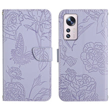 Load image into Gallery viewer, Skin Feel Butterfly Peony Embossed Leather Phone Case, For Xiaomi Mi 11 Lite, For Xiaomi Mi 11 Pro, For Xiaomi Mi 11 Ultra, For Xiaomi Mi 11T / 11T Pro, For Xiaomi 12 / 12 Pro, For Xiaomi Mi Mix 4, For Xiaomi Mi Note 10 Lite                            ...