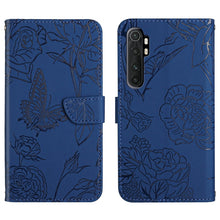 Load image into Gallery viewer, Skin Feel Butterfly Peony Embossed Leather Phone Case, For Xiaomi Mi 11 Lite, For Xiaomi Mi 11 Pro, For Xiaomi Mi 11 Ultra, For Xiaomi Mi 11T / 11T Pro, For Xiaomi 12 / 12 Pro, For Xiaomi Mi Mix 4, For Xiaomi Mi Note 10 Lite                            ...
