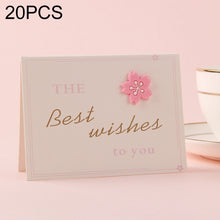 Load image into Gallery viewer, 20 PCS 3D Holiday Blessing And Thanksgiving Card, without Envelope
