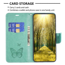 Load image into Gallery viewer, Two Butterflies Embossing Leather Phone Case, For Xiaomi Redmi 10 5G / Note 11E, For Xiaomi Redmi 10C