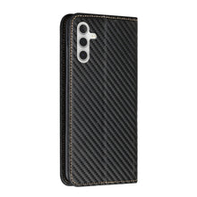 Load image into Gallery viewer, Carbon Fiber Texture Flip Holder Leather Phone Case, For Samsung Galaxy A13 5G, For Samsung Galaxy A33 5G, For Samsung Galaxy A53, For Samsung Galaxy S22 Ultra 5G, For Samsung Galaxy S22 5G, For Samsung Galaxy S22+ 5G, For OPPO A16, For vivo Y21