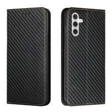 Load image into Gallery viewer, Carbon Fiber Texture Flip Holder Leather Phone Case, For Samsung Galaxy A13 5G, For Samsung Galaxy A33 5G, For Samsung Galaxy A53, For Samsung Galaxy S22 Ultra 5G, For Samsung Galaxy S22 5G, For Samsung Galaxy S22+ 5G, For OPPO A16, For vivo Y21