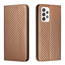 Load image into Gallery viewer, Carbon Fiber Texture Flip Holder Leather Phone Case, For Samsung Galaxy A13 5G, For Samsung Galaxy A33 5G, For Samsung Galaxy A53, For Samsung Galaxy S22 Ultra 5G, For Samsung Galaxy S22 5G, For Samsung Galaxy S22+ 5G, For OPPO A16, For vivo Y21