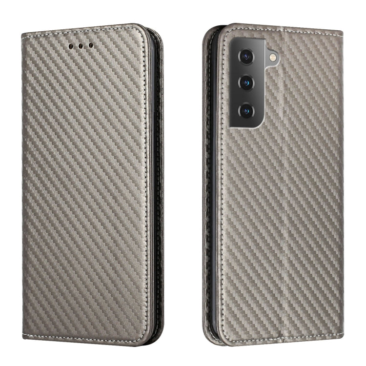 Carbon Fiber Texture Flip Holder Leather Phone Case, For Samsung Galaxy A13 5G, For Samsung Galaxy A33 5G, For Samsung Galaxy A53, For Samsung Galaxy S22 Ultra 5G, For Samsung Galaxy S22 5G, For Samsung Galaxy S22+ 5G, For OPPO A16, For vivo Y21