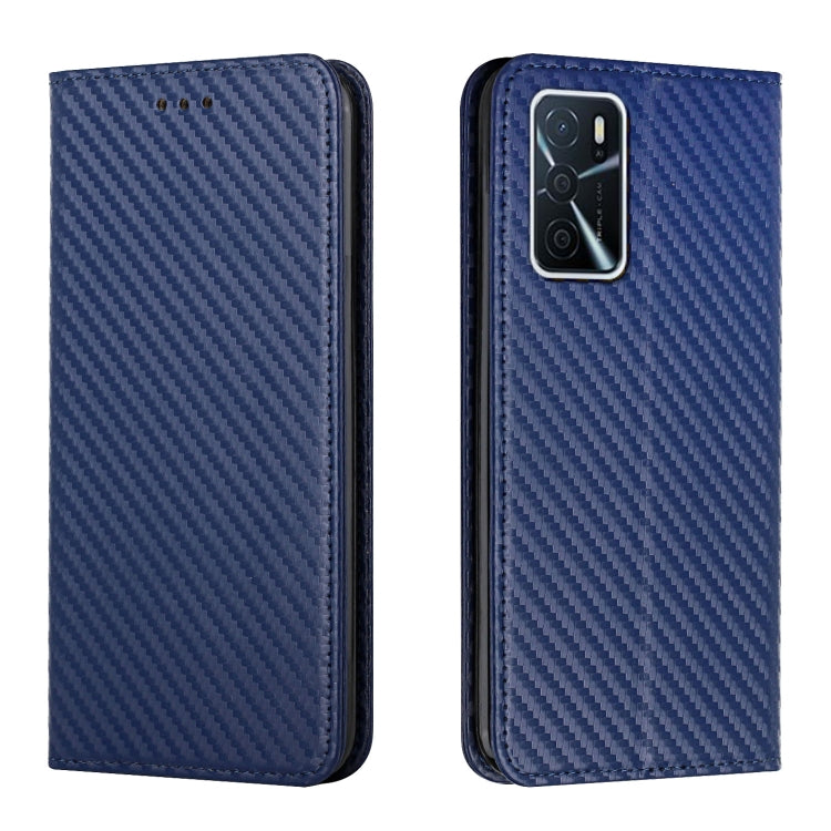 Carbon Fiber Texture Flip Holder Leather Phone Case, For Samsung Galaxy A13 5G, For Samsung Galaxy A33 5G, For Samsung Galaxy A53, For Samsung Galaxy S22 Ultra 5G, For Samsung Galaxy S22 5G, For Samsung Galaxy S22+ 5G, For OPPO A16, For vivo Y21
