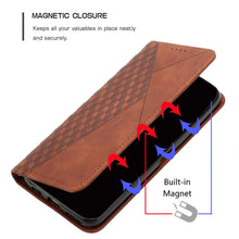 Load image into Gallery viewer, Diamond Splicing Skin Feel Magnetic Leather Phone Case, For Tecno Camon 17P / 17 Pro, For Tecno Camon 18P / 18, For Tecno Camon 18 Premier, For Tecno POP 5 LTE, For Tecno Pova 2, For Tecno Pova Neo, For Tecno Spark 7, For Tecno Spark 8P                ...