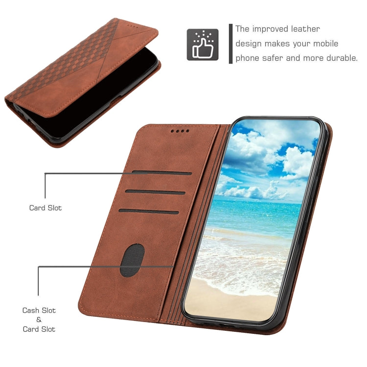 Diamond Splicing Skin Feel Magnetic Leather Phone Case, For Tecno Camon 17P / 17 Pro, For Tecno Camon 18P / 18, For Tecno Camon 18 Premier, For Tecno POP 5 LTE, For Tecno Pova 2, For Tecno Pova Neo, For Tecno Spark 7, For Tecno Spark 8P                ...