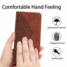 Load image into Gallery viewer, Diamond Splicing Skin Feel Magnetic Leather Phone Case, For Tecno Camon 17P / 17 Pro, For Tecno Camon 18P / 18, For Tecno Camon 18 Premier, For Tecno POP 5 LTE, For Tecno Pova 2, For Tecno Pova Neo, For Tecno Spark 7, For Tecno Spark 8P                ...