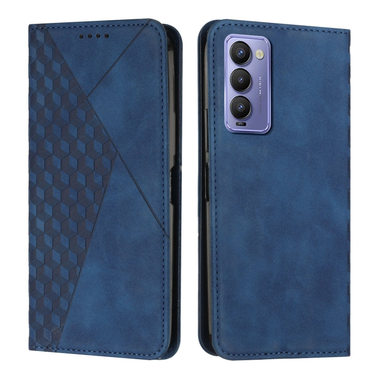 Diamond Splicing Skin Feel Magnetic Leather Phone Case, For Tecno Camon 17P / 17 Pro, For Tecno Camon 18P / 18, For Tecno Camon 18 Premier, For Tecno POP 5 LTE, For Tecno Pova 2, For Tecno Pova Neo, For Tecno Spark 7, For Tecno Spark 8P                ...