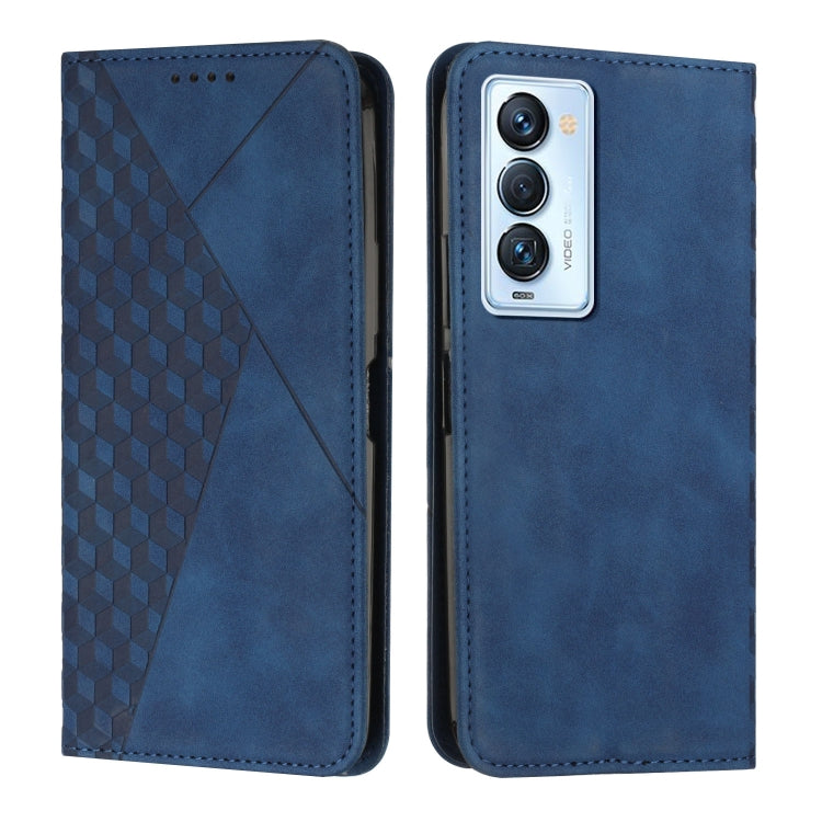 Diamond Splicing Skin Feel Magnetic Leather Phone Case, For Tecno Camon 17P / 17 Pro, For Tecno Camon 18P / 18, For Tecno Camon 18 Premier, For Tecno POP 5 LTE, For Tecno Pova 2, For Tecno Pova Neo, For Tecno Spark 7, For Tecno Spark 8P                ...
