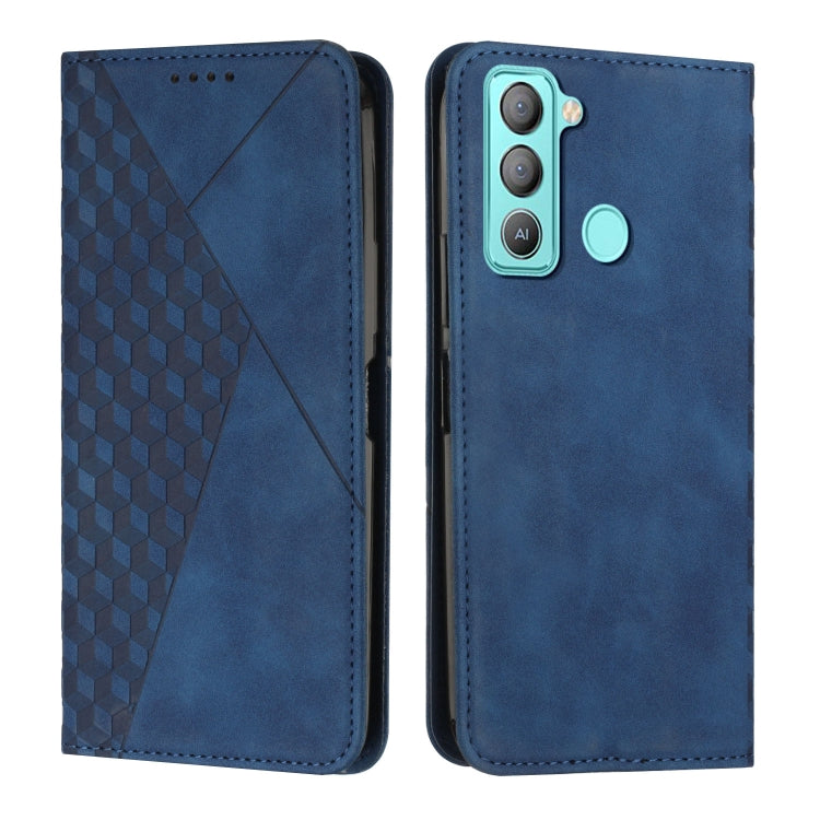 Diamond Splicing Skin Feel Magnetic Leather Phone Case, For Tecno Camon 17P / 17 Pro, For Tecno Camon 18P / 18, For Tecno Camon 18 Premier, For Tecno POP 5 LTE, For Tecno Pova 2, For Tecno Pova Neo, For Tecno Spark 7, For Tecno Spark 8P                ...