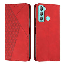 Load image into Gallery viewer, Diamond Splicing Skin Feel Magnetic Leather Phone Case, For Tecno Camon 17P / 17 Pro, For Tecno Camon 18P / 18, For Tecno Camon 18 Premier, For Tecno POP 5 LTE, For Tecno Pova 2, For Tecno Pova Neo, For Tecno Spark 7, For Tecno Spark 8P                ...