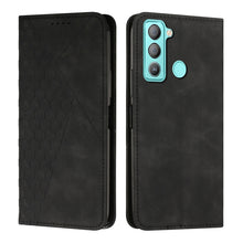 Load image into Gallery viewer, Diamond Splicing Skin Feel Magnetic Leather Phone Case, For Tecno Camon 17P / 17 Pro, For Tecno Camon 18P / 18, For Tecno Camon 18 Premier, For Tecno POP 5 LTE, For Tecno Pova 2, For Tecno Pova Neo, For Tecno Spark 7, For Tecno Spark 8P                ...