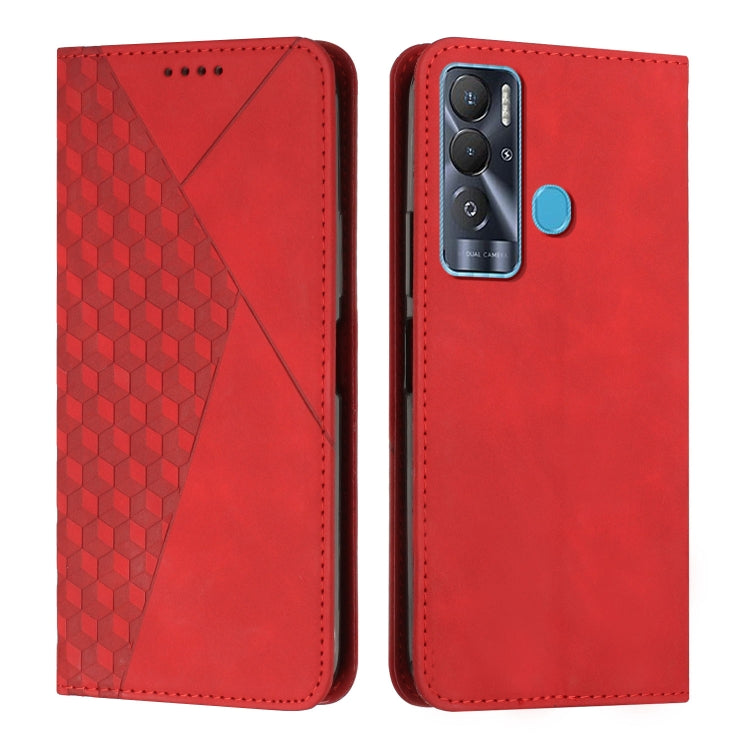 Diamond Splicing Skin Feel Magnetic Leather Phone Case, For Tecno Camon 17P / 17 Pro, For Tecno Camon 18P / 18, For Tecno Camon 18 Premier, For Tecno POP 5 LTE, For Tecno Pova 2, For Tecno Pova Neo, For Tecno Spark 7, For Tecno Spark 8P                ...