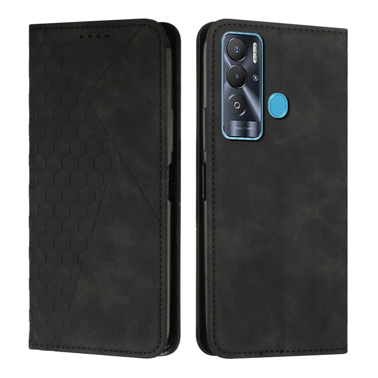Diamond Splicing Skin Feel Magnetic Leather Phone Case, For Tecno Camon 17P / 17 Pro, For Tecno Camon 18P / 18, For Tecno Camon 18 Premier, For Tecno POP 5 LTE, For Tecno Pova 2, For Tecno Pova Neo, For Tecno Spark 7, For Tecno Spark 8P                ...