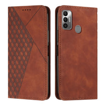 Load image into Gallery viewer, Diamond Splicing Skin Feel Magnetic Leather Phone Case, For Tecno Camon 17P / 17 Pro, For Tecno Camon 18P / 18, For Tecno Camon 18 Premier, For Tecno POP 5 LTE, For Tecno Pova 2, For Tecno Pova Neo, For Tecno Spark 7, For Tecno Spark 8P                ...