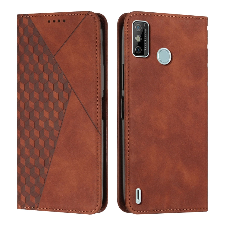 Diamond Splicing Skin Feel Magnetic Leather Phone Case, For Tecno Camon 17P / 17 Pro, For Tecno Camon 18P / 18, For Tecno Camon 18 Premier, For Tecno POP 5 LTE, For Tecno Pova 2, For Tecno Pova Neo, For Tecno Spark 7, For Tecno Spark 8P                ...