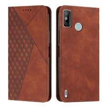 Load image into Gallery viewer, Diamond Splicing Skin Feel Magnetic Leather Phone Case, For Tecno Camon 17P / 17 Pro, For Tecno Camon 18P / 18, For Tecno Camon 18 Premier, For Tecno POP 5 LTE, For Tecno Pova 2, For Tecno Pova Neo, For Tecno Spark 7, For Tecno Spark 8P                ...
