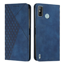 Load image into Gallery viewer, Diamond Splicing Skin Feel Magnetic Leather Phone Case, For Tecno Camon 17P / 17 Pro, For Tecno Camon 18P / 18, For Tecno Camon 18 Premier, For Tecno POP 5 LTE, For Tecno Pova 2, For Tecno Pova Neo, For Tecno Spark 7, For Tecno Spark 8P                ...