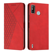 Load image into Gallery viewer, Diamond Splicing Skin Feel Magnetic Leather Phone Case, For Tecno Camon 17P / 17 Pro, For Tecno Camon 18P / 18, For Tecno Camon 18 Premier, For Tecno POP 5 LTE, For Tecno Pova 2, For Tecno Pova Neo, For Tecno Spark 7, For Tecno Spark 8P                ...