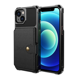 Magnetic Wallet Card Bag Leather Case, For iPhone 13 mini, For iPhone 13, For iPhone 13 Pro, For iPhone 13 Pro Max, For iPhone 12 mini, For iPhone 12 / 12 Pro, For iPhone 12 Pro Max, For iPhone 11, For iPhone 11 Pro