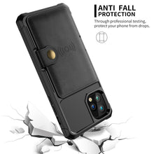 Load image into Gallery viewer, Magnetic Wallet Card Bag Leather Case, For iPhone 11 Pro Max, For iPhone X / XS, For iPhone XR, For iPhone XS Max, For iPhone SE 2022 / 2020 / 7 / 8, For iPhone 8 Plus / 7 Plus / 6 Plus
