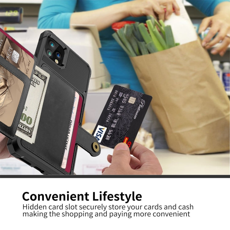 Magnetic Wallet Card Bag Leather Case, For iPhone 11 Pro Max, For iPhone X / XS, For iPhone XR, For iPhone XS Max, For iPhone SE 2022 / 2020 / 7 / 8, For iPhone 8 Plus / 7 Plus / 6 Plus